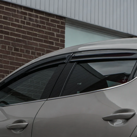 19-24 Mazda 3 Hatchback 5D Mugen Style Window Visor (4pcs) (Copy)