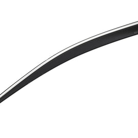 Acura TSX Wagon 11-14 with Chrome Trim Taped-on window deflectors