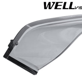 FORD F-150 EXTENDED CAB 09-14 OFF ROAD SERIES TAPED-ON WINDOW DEFLECTORS (FRONT ONLY)