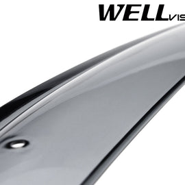 MERCEDES BENZ W210 E-CLASS 96-02 PREMIUM SERIES TAPED-ON WINDOW DEFLECTORS