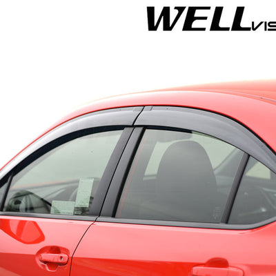 SUBARU WRX 2022+ PREMIUM SERIES TAPED-ON WINDOW DEFLECTORS