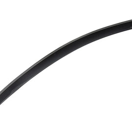 TOYOTA SIENNA 2021+ WITH BLACK TRIM TAPED-ON WINDOW DEFLECTORS
