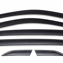 TOYOTA RAV4 2026+ PREMIUM SERIES 6pc set TAPED-ON WINDOW DEFLECTORS