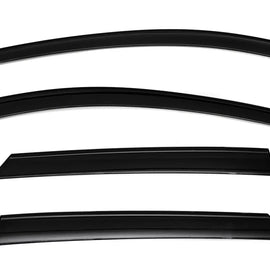 TOYOTA Crown Signia 2025+ WITH BLACK TRIM TAPED-ON WINDOW DEFLECTORS