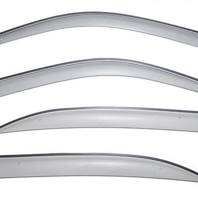 MERCEDES BENZ W210 E-CLASS 96-02 PREMIUM SERIES TAPED-ON WINDOW DEFLECTORS