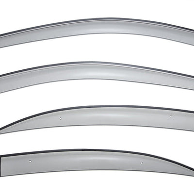 MERCEDES BENZ W203 C-CLASS 01-07 SEDAN PREMIUM SERIES TAPED-ON WINDOW DEFLECTORS