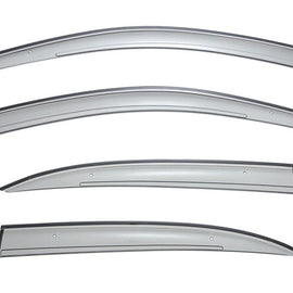 MERCEDES BENZ W204 C-CLASS 08-14 SEDAN PREMIUM SERIES TAPED-ON WINDOW DEFLECTORS