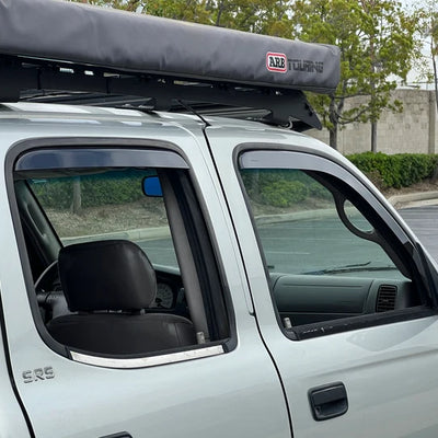 In-Channel style window deflectors for Toyota Tacoma 2001-2004 Double Cab