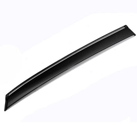 VOLKSWAGEN JETTA SEDAN 2019-2026 WITH BLACK TRIM TAPED-ON WINDOW DEFLECTORS