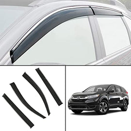 Honda CRV 2007-2011 Chrome Trim Window Visor