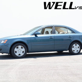 HYUNDAI SONATA 06-10 PREMIUM SERIES TAPED-ON WINDOW DEFLECTORS