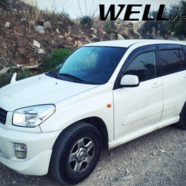TOYOTA RAV4 01-05 PREMIUM SERIES TAPED-ON WINDOW DEFLECTORS