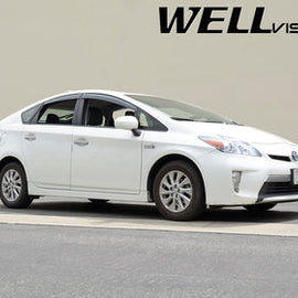 TOYOTA PRIUS 10-15 PREMIUM SERIES TAPED-ON WINDOW DEFLECTORS