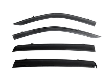 TOYOTA TUNDRA CREW MAX 2022+ PREMIUM SERIES TAPED-ON WINDOW DEFLECTORS