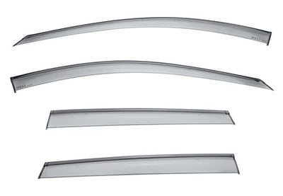 BUICK ENVISION 16-20 WITH BLACK TRIM TAPED-ON WINDOW DEFLECTORS