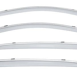 CADILLAC CT6 SEDAN 16+ WITH CHROME TRIM TAPED-ON WINDOW DEFLECTORS