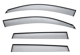 TOYOTA RAV4 06-12 WITH BLACK TRIM TAPED-ON WINDOW DEFLECTORS