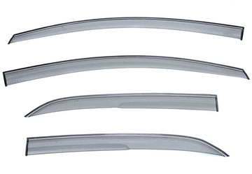 TOYOTA YARIS 07-12 4 DOORS SEDAN AERODYN SERIES TAPED-ON WINDOW DEFLECTORS