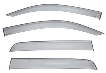 TOYOTA TACOMA 05-15 DOUBLE CAB PREMIUM SERIES TAPED-ON WINDOW DEFLECTORS