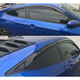 Honda Civic 2016-2020 2 Door Coupe Mugen Style Window Visor