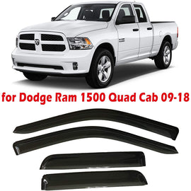 RAM 1500 (Quad Cab) 2009-2018 Window Visor