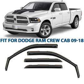 RAM 1500 (Crew Cab) 2009-2018 Window Visor