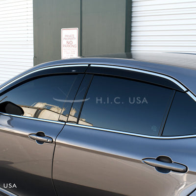 Toyota Camry 2018-2020 HIC Chrome Window Visor