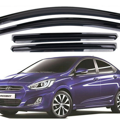 Hyundai Accent 4 Door Sedan 2012-2016 Window Visor