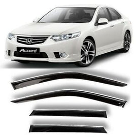 Honda Accord 2008-2012 4D Chrome Trim Window Visor