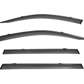 BMW G07 X7 2019-2023 WITH BLACK TRIM TAPED-ON WINDOW DEFLECTORS