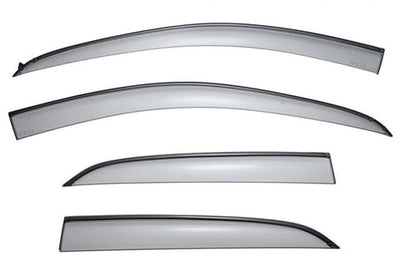 BUICK ENCORE 13-22 WITH BLACK TRIM TAPED-ON WINDOW DEFLECTORS