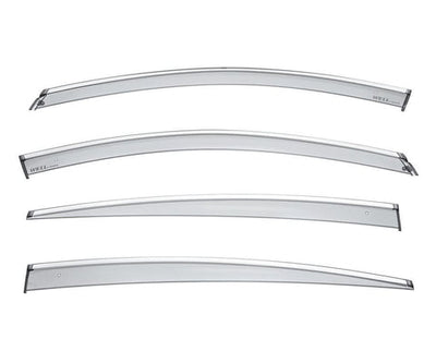 BUICK REGAL SPORTBACK - GS - AVENIR 2018-2020 WITH CHROME TRIM TAPED-ON WINDOW DEFLECTORS