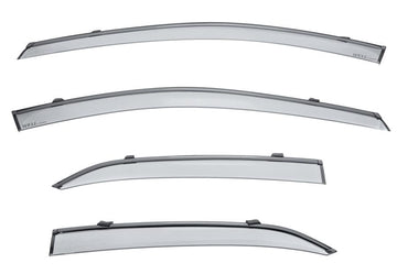 TOYOTA CAMRY 2018-2023 WITH BLACK TRIM TAPED-ON WINDOW DEFLECTORS