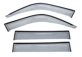 TOYOTA LAND CRUISER 91-97 LEXUS LX450 96-97 WITH BLACK TRIM TAPED-ON WINDOW DEFLECTORS