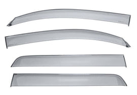 TOYOTA TUNDRA CREW MAX 07-21 PREMIUM SERIES TAPED-ON WINDOW DEFLECTORS